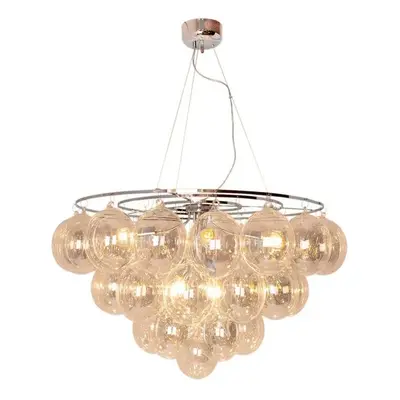 Gross Gigant Hanglamp Ø100 Amber - By Rydéns Groos Giant - Woonkamer - Modern - Glas - Meerdere lampen