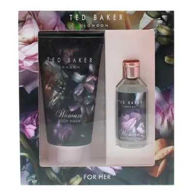 Ted Baker Vrouw Geschenkdoos 10ml Eau De Toilette + 50ml Body Wash