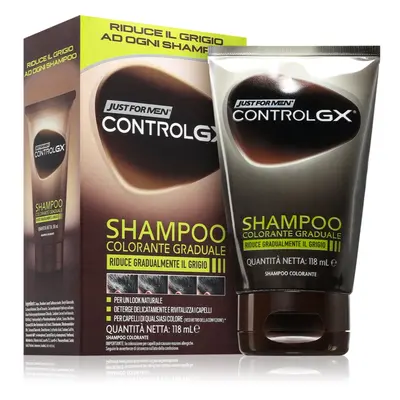 Just For Men Control GX Shampoo shampoo voor grijs haar 118 ml