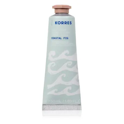 Korres Coastal Fig crème hydratante mains à l'huile d'amande 50 ml