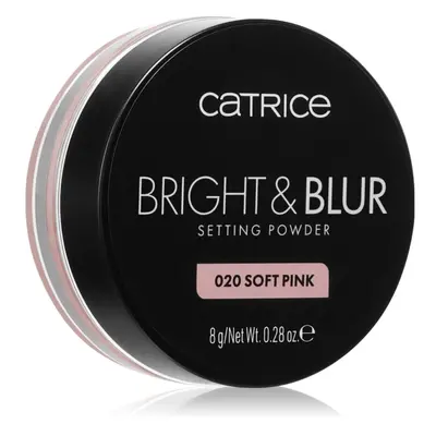 Catrice Bright & Blur poudre libre illuminatrice teinte 020 Soft Pink 8 g