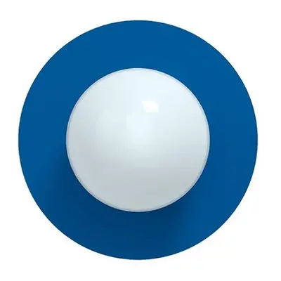 Candy Big Circle 360 L wandlamp, blauw - Swedish Ninja - Woonkamer - Metaal