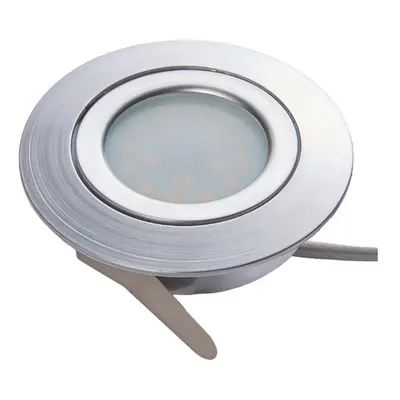 Andrej Round LED Ingebouwd Spot 3 pcs. Alu - Lindby - Woonkamer - Modern - Kunststof - Rond