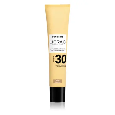Lierac Sunissime The Tinted Sun Fluid SPF30 fluide teinté léger SPF 30 40 ml