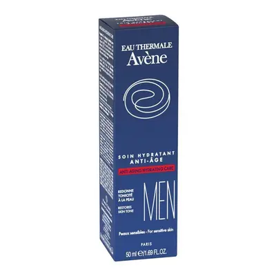 Avène MEN Hydraterende anti-agingverzorging | hyaluronzuur gevoelige huid 50 Crème