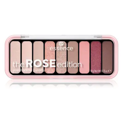 essence The Rose Edition palette de fards à paupières teinte 20 Lovely In Rose 10 g