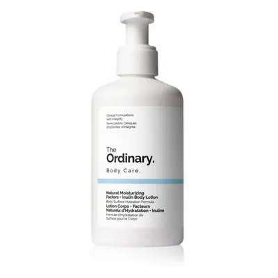 The Ordinary Natural Moisturizing Factors + Inulin Body Lotion lait corporel hydratant en profondeur 240 ml