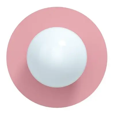 Candy Big Circle 360 L wandlamp, roze - Swedish Ninja - Woonkamer - Metaal