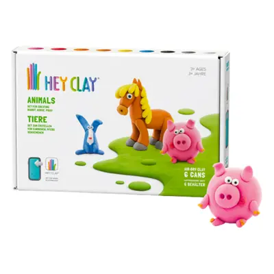 Tomy Hey Clay Dieren Medium Boetseerset â 6 stuks