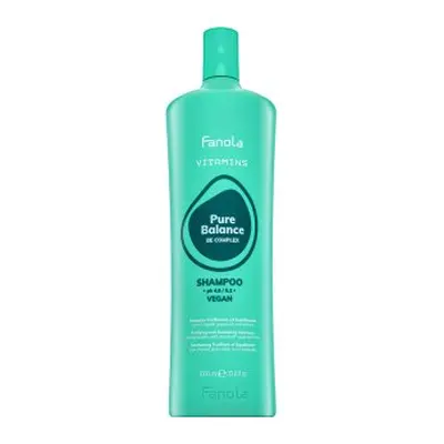 Fanola Vitamins Pure Balance Shampoo reinigende shampoo tegen roos 1000 ml
