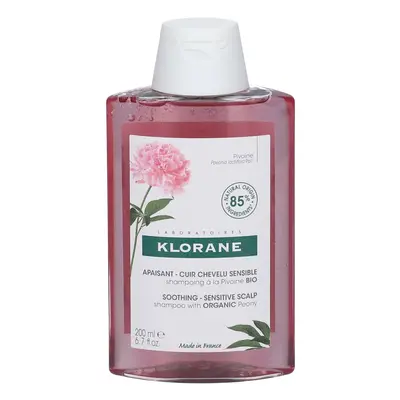 Klorane Peony Soothing Sensitive Hair Scalp Shampoo shampoing pour cuir chevelu sensible 200 ml