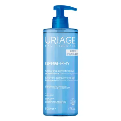 Uriage DERM-PHY Extra Rich Dermatological Gel gel nettoyant doux 500 ml