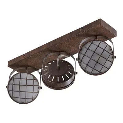 Tamin 3 Plafondlamp Rust/White - Lindby - Woonkamer - Industrieel - Metaal - Meerdere lampen