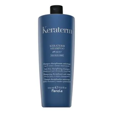Fanola Keraterm Shampoo gladmakende shampoo voor weerbarstig haar 1000 ml