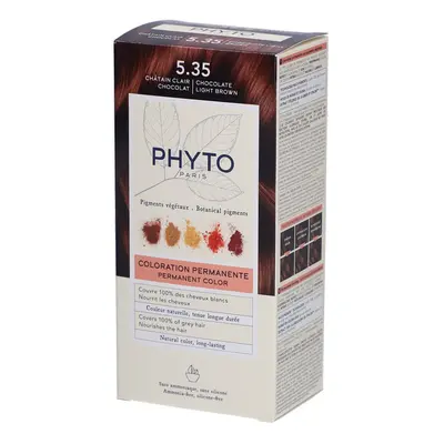 Phyto Color coloration cheveux sans ammoniaque teinte 5.35 Chocolate light Brown 1 pcs