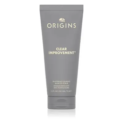 Origins Clear Improvement® Blackhead Clearing Mask-To-Scrub masque de nettoyage des pores anti-points noirs 75 ml