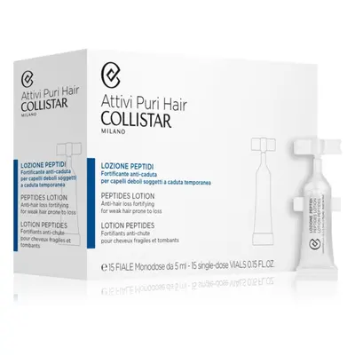 Collistar Hair Peptides Lotion Anti-hair Loss huile cheveux avec des peptides 15x5 ml