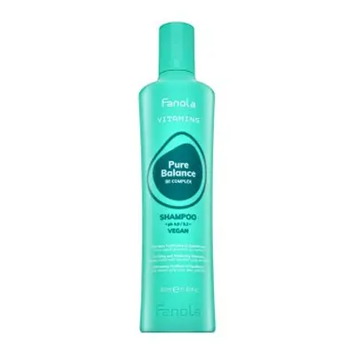 Fanola Vitamins Pure Balance Shampoo reinigende shampoo tegen roos 350 ml