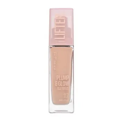 Maybelline Lifter Plump & Glow SPF 15 Foundation vloeibare make-up voor een uniforme en stralende teint 117 30 ml