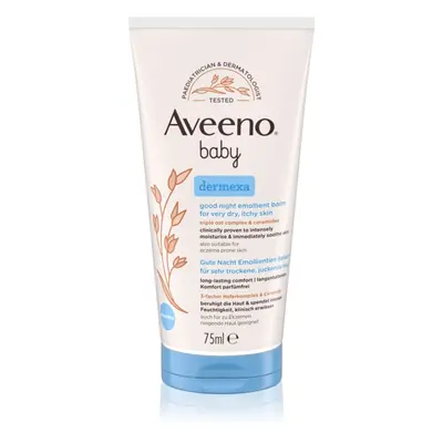Aveeno® Baby Dermexa Welterusten Verzachtende Balsem | Zeer Droge Huid met Neiging tot Atopisch Eczeem 75