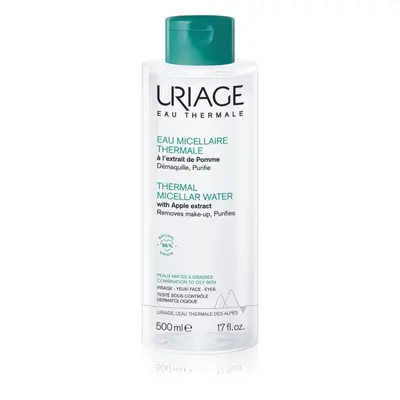 Uriage Thermal Micellar Water with Apple Extract Combination to Oily Skin 500 Gezichtswater