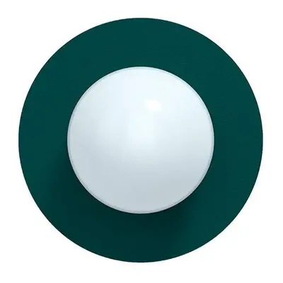 Candy Big Circle 360 L wandlamp, groen - Swedish Ninja - Woonkamer - Metaal