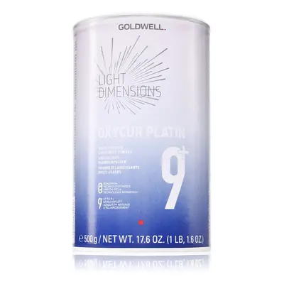 Goldwell Light Dimensions Oxycur Platin 9+ Multi-Purpose Lightening Powder poeder om het haar lichter te maken 500 g