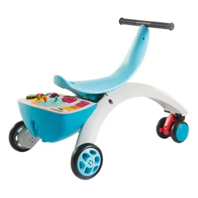 Tiny Love 5-in-1 Loopwagen & Ride-On Baby Walker – Blauw
