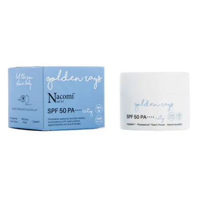 Nacomi Next Level Golden Rays crème de jour SPF 50 city 50 ml