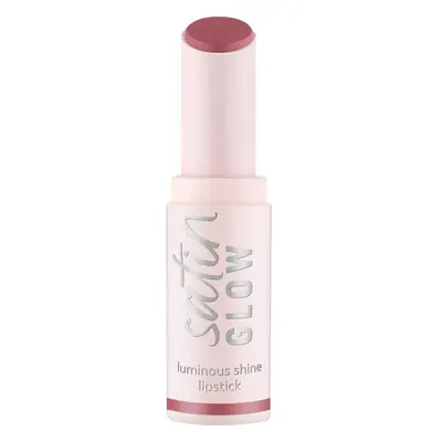 essence satin GLOW Rouge à lèvres crémeux au fini satiné teinte 03 Rose And Shine 3.5 g