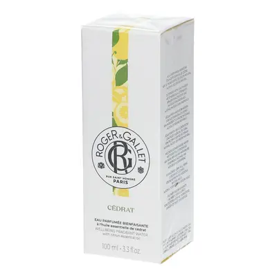 Roger & Gallet Cédrat eau rafraîchissante pour femme 100 ml