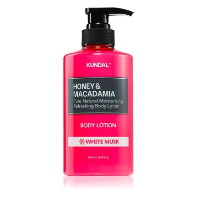 Kundal, Honing & Macadamia, Bodylotion, Witte Musk, 500 ml