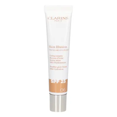 Clarins Skin Illusion Tinted Moisturizer crème teintée SPF 25 teinte 06 40 ml