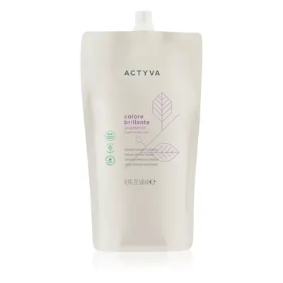 Kemon Actyva Colore Brillante Protection and Shine Shampoo beschermingsshampoo voor gekleurd haar Refill 500 ml