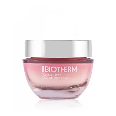 Biotherm Aquasource Cica Nutri Cream crème hydratante nourrissante pour peaux sèches à très sèches et sensibles 50 ml