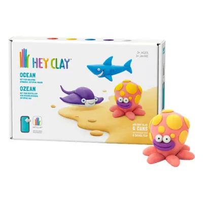 Tomy Hey Clay Oceaan Medium Boetseerset â 6 stuks