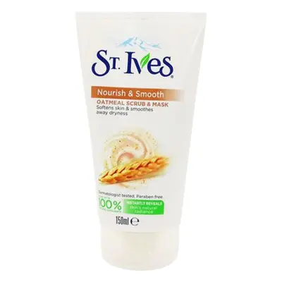 St Ives Nourish & Smooth Havermout Gezichtsscrub & Masker - 150 ml