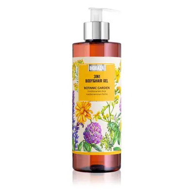 BIOBAZA 3in1 Body&Hair Gel Botanic Garden shampoing, après-shampoing et gel douche 3 en 1 400 ml