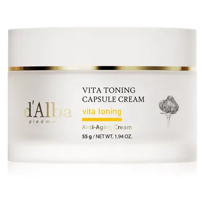 d'Alba Vita Toning Capsule Cream crème hydratante en profondeur pour une peau lumineuse 55 g