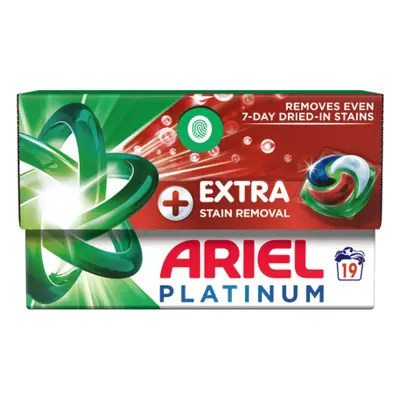 Ariel Stain Remover Platinum Washing Pods - 19 pcs