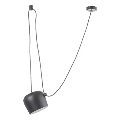 Aim Small Hanglamp Zonder Plug Zwart - Flos - Woonkamer - Designer - Metaal - 1 lamp