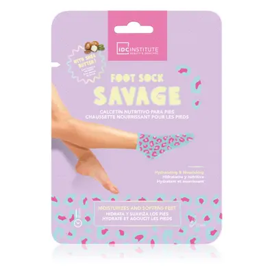 IDC Institute Foot Sock Savage masque hydratant pieds 1 pcs