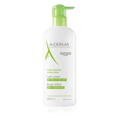 A-Derma Les Indispensables Body Lotion 72h Hydration lait corporel hydratant 400 ml