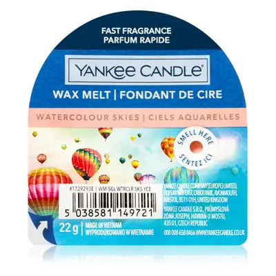 Yankee Candle Watercolour Skies tartelette en cire 22 g