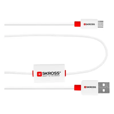 Skross Buzz Charge'n Sync Alarm USB 2.0 A naar USB Micro - 1 m
