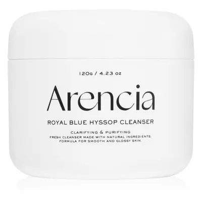 Arencia Royal Blue Hyssop Cleanser baume purifiant avec effets apaisants 120 g
