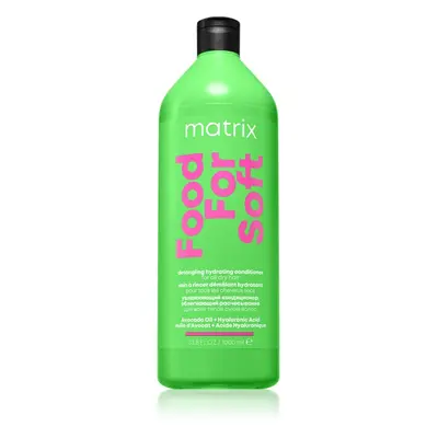 Matrix Food For Soft après-shampoing hydratant à l'acide hyaluronique 1000 ml