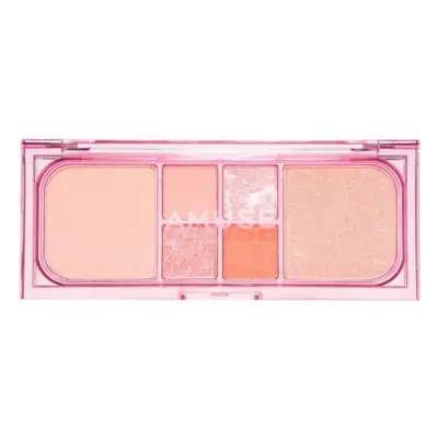 Amuse Vegan gezicht make-up palet - 02 Peach Glow