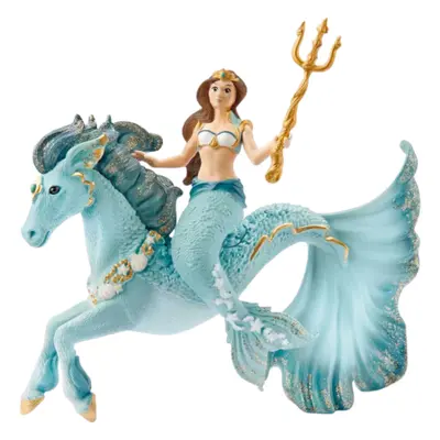 Schleich Zeemeermin Eyela op Onderwaterpaard Figuur – 70594
