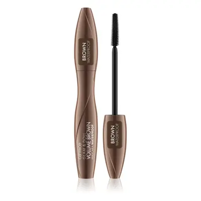 Catrice Glam & Doll Volume Brown mascara waterproof cils allongés, courbés et volumisés 10 ml